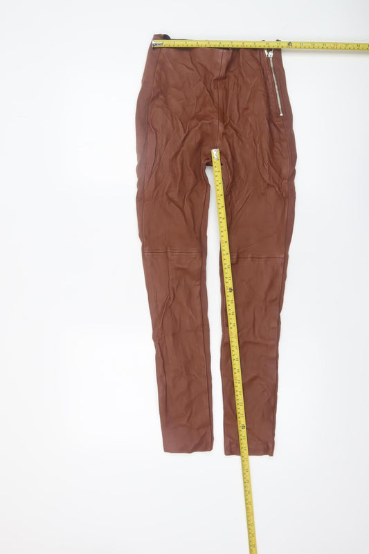 Womens UK Size 12 GUESS Slim Fit CasualParty/Cocktail Brown Trousers