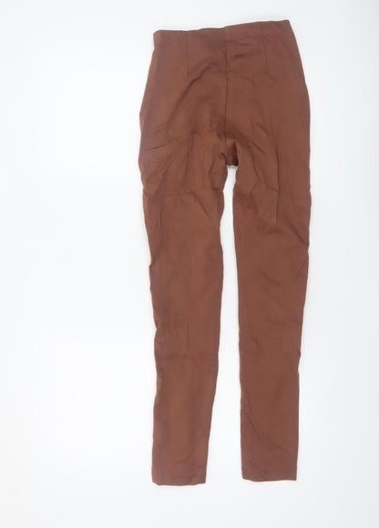 Womens UK Size 12 GUESS Slim Fit CasualParty/Cocktail Brown Trousers