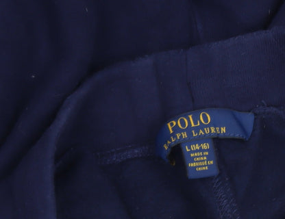 Boys UK Size 14-16 Years Ralph Lauren Regular Fit Jogger Blue Trousers