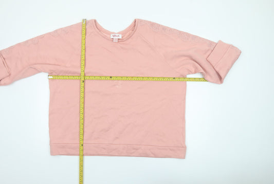Womens UK Size 20/22 Afibel Pink Pullover Sweatshirt