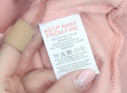 Womens UK Size 20/22 Afibel Pink Pullover Sweatshirt