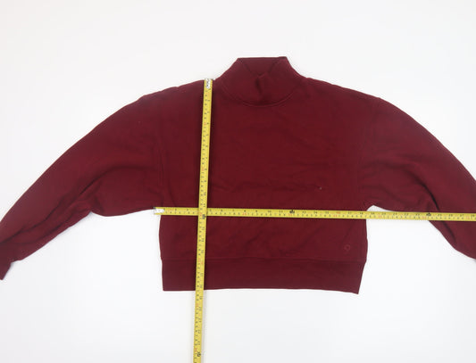 Womens UK Size 10 Marks and Spencer Red Pullover Sweatshirt