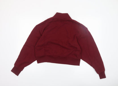 Womens UK Size 10 Marks and Spencer Red Pullover Sweatshirt