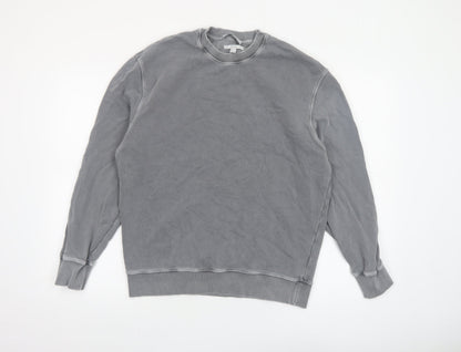 Mens UK Size S COS Grey Pullover Sweatshirt
