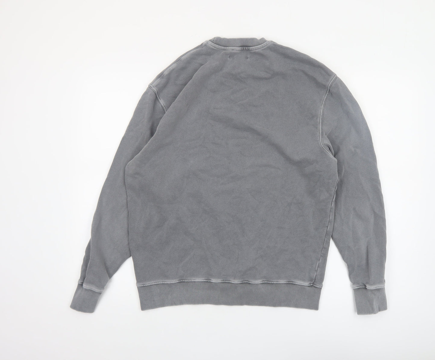 Mens UK Size S COS Grey Pullover Sweatshirt