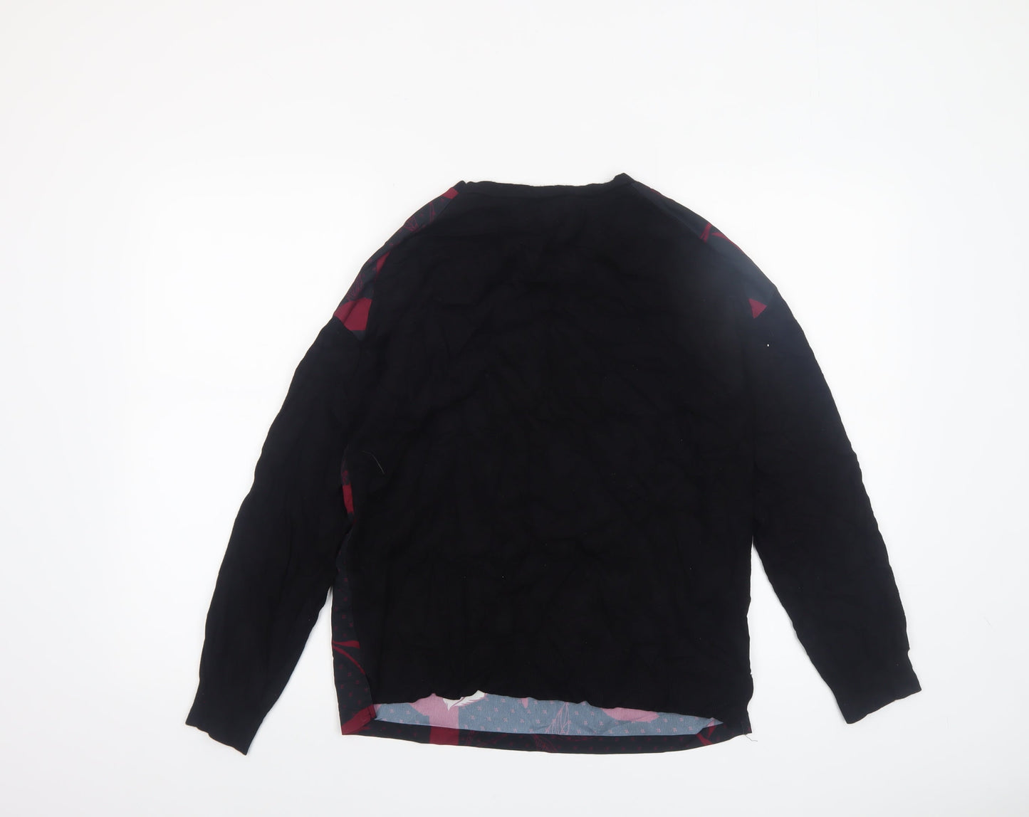 Womens UK Size 10 Debenhams Black Pullover Jumper