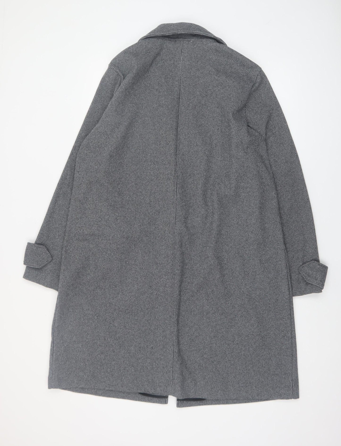 Womens UK Size L Gallery Grey Overcoat