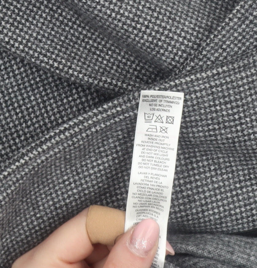 Womens UK Size L Gallery Grey Overcoat