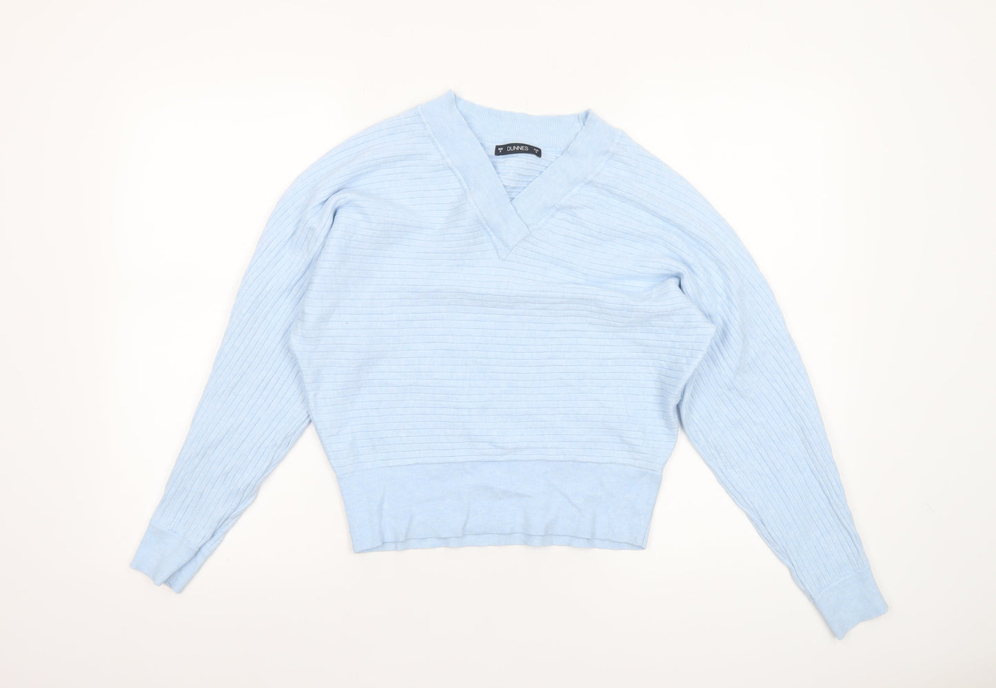 Womens UK Size S Dunnes Blue Pullover Jumper
