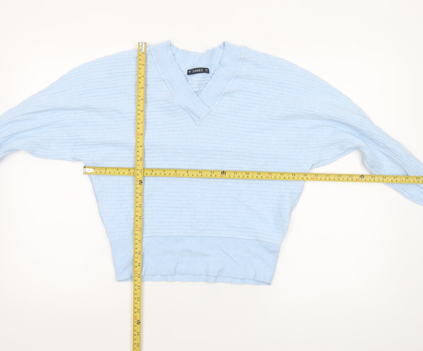 Womens UK Size S Dunnes Blue Pullover Jumper