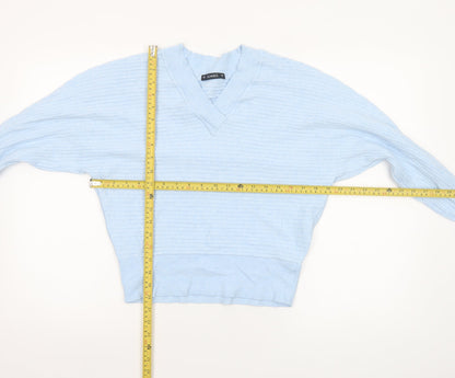 Womens UK Size S Dunnes Blue Pullover Jumper