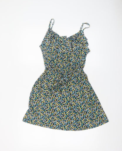 Pussycat London Women's Multicoloured Floral Slip Dress M