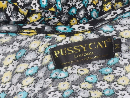 Pussycat London Women's Multicoloured Floral Slip Dress M