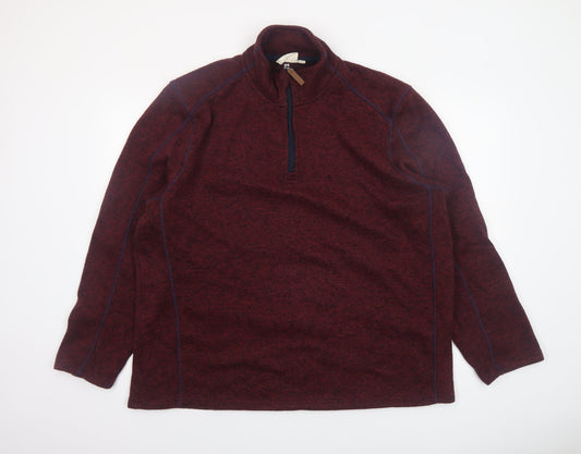 Mens UK Size L Mountain Warehouse Red Pullover Sweatshirt