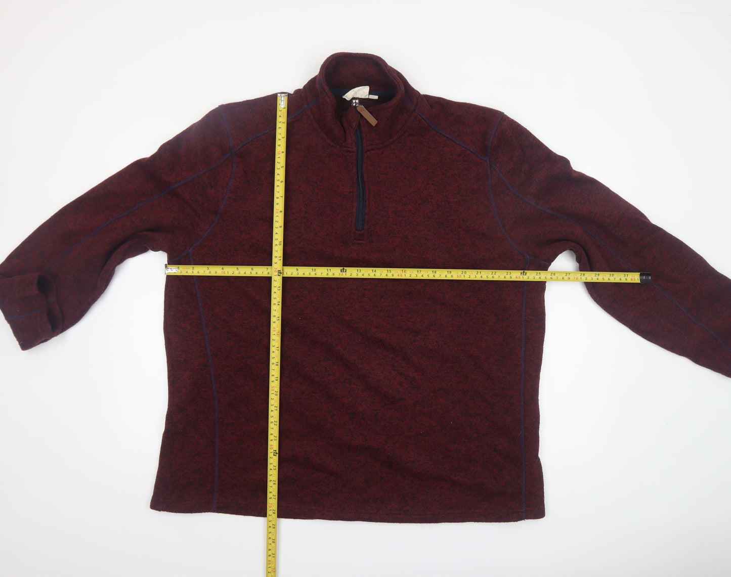 Mens UK Size L Mountain Warehouse Red Pullover Sweatshirt