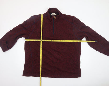 Mens UK Size L Mountain Warehouse Red Pullover Sweatshirt
