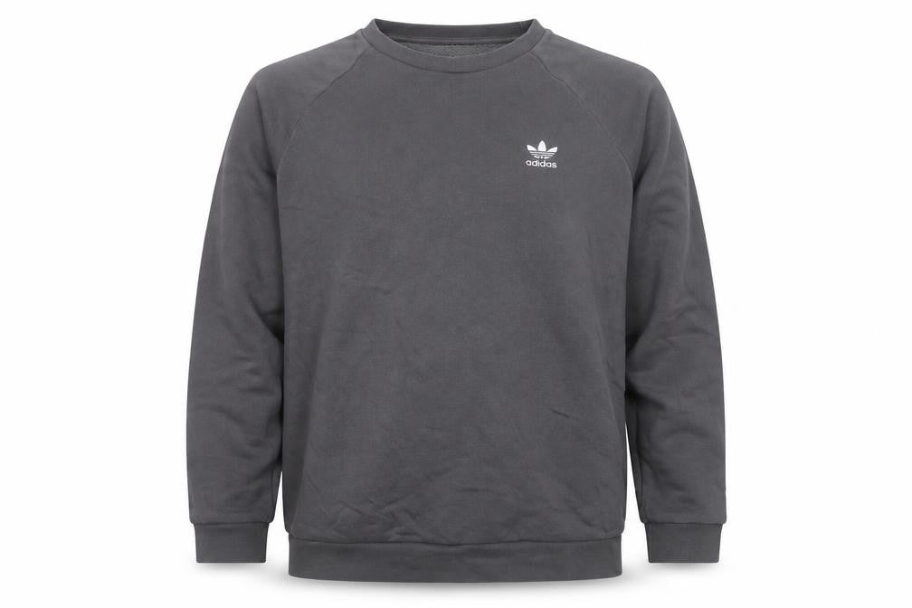 Mens UK Size L adidas Grey Pullover Sweatshirt