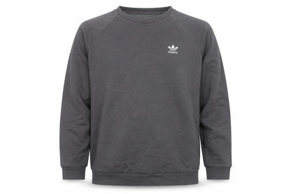 Mens UK Size L adidas Grey Pullover Sweatshirt