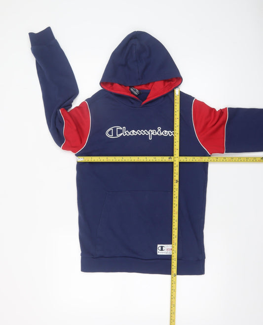 Boys UK Size 13-14 Years Champion Blue Pullover Hoodie