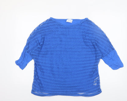 Womens UK Size 16 Savida Blue Camisole Blouse