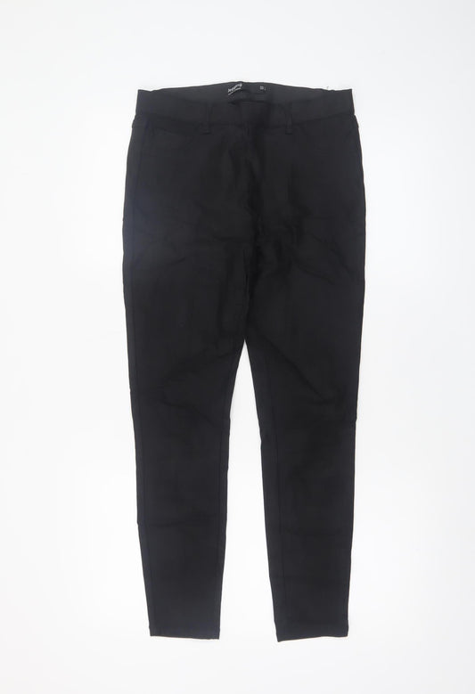 Womens UK Size 12 Dunnes Stores Slim Fit Jegging Black Trousers