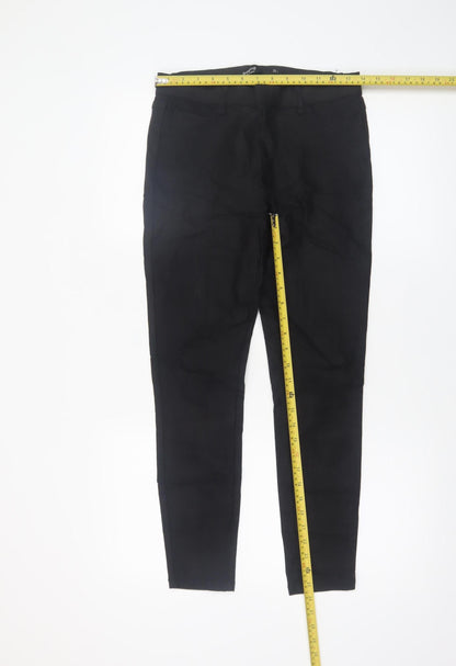 Womens UK Size 12 Dunnes Stores Slim Fit Jegging Black Trousers
