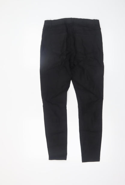 Womens UK Size 12 Dunnes Stores Slim Fit Jegging Black Trousers