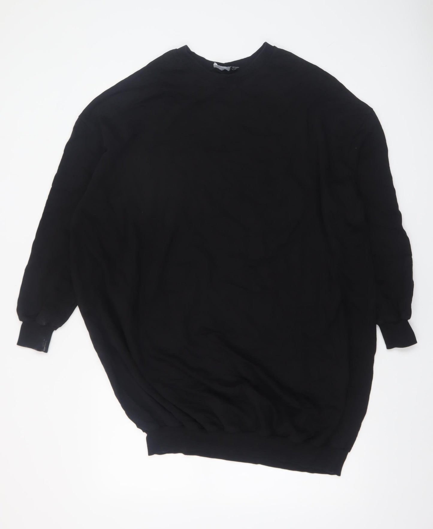 Womens UK Size 8 ASOS Design Black Pullover Sweatshirt