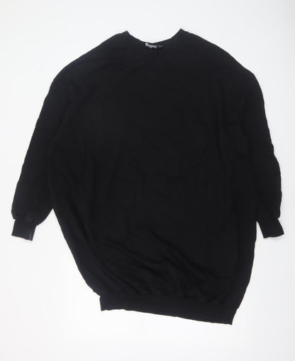 Womens UK Size 8 ASOS Design Black Pullover Sweatshirt