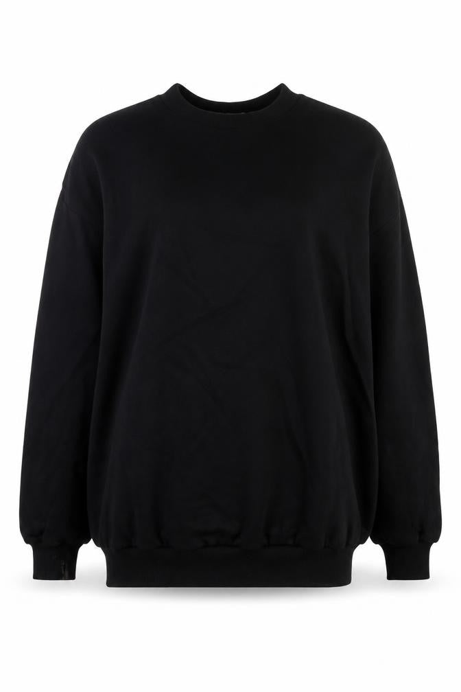 Womens UK Size 8 ASOS Design Black Pullover Sweatshirt