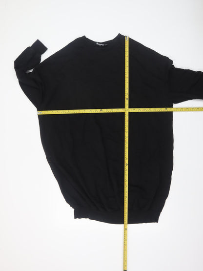 Womens UK Size 8 ASOS Design Black Pullover Sweatshirt