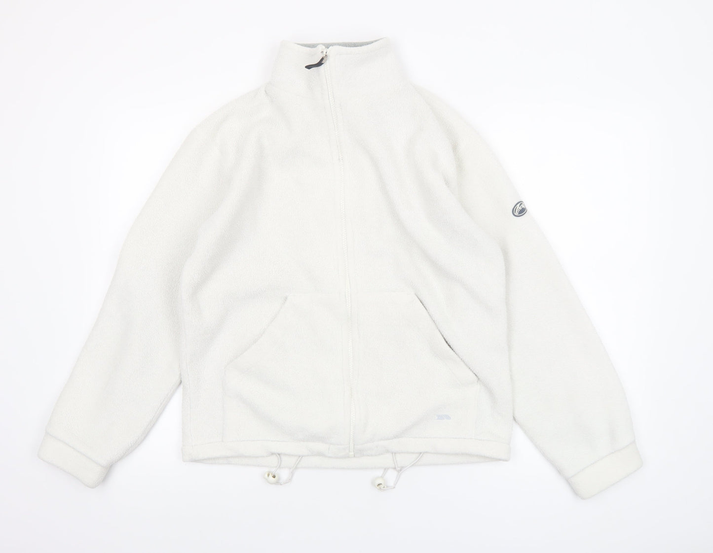 Womens UK Size S Trespass White Basic Jacket