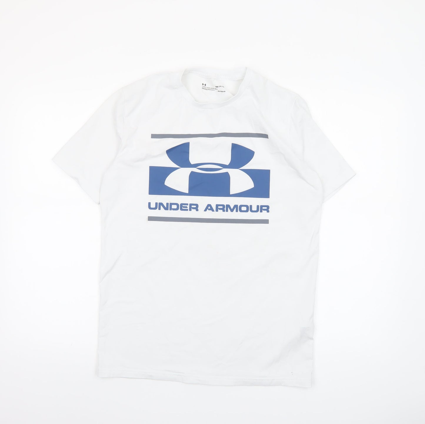 Mens UK Size S Under armour White  T-Shirt