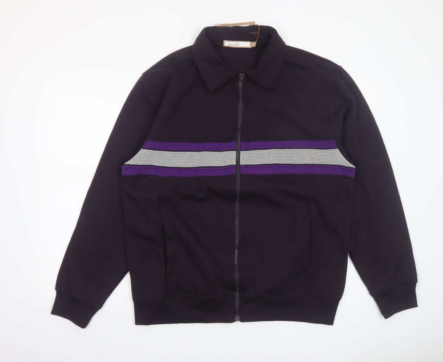Mens UK Size XL Cavallo Black Basic Jacket