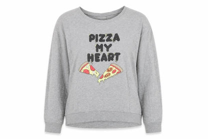 Womens UK Size L H&M Grey Pullover Sweatshirt