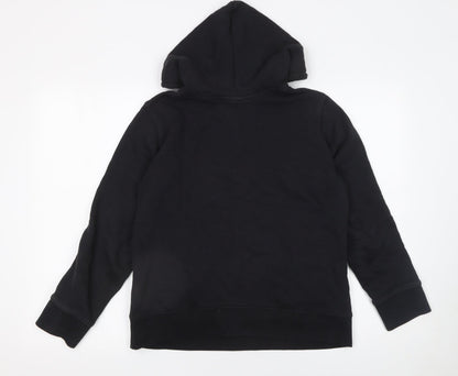 Womens UK Size 8 adidas Black Pullover Hoodie