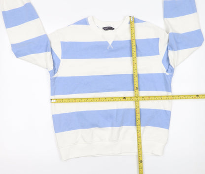 Womens UK Size 8 Marks and Spencer Blue Pullover Sweatshirt