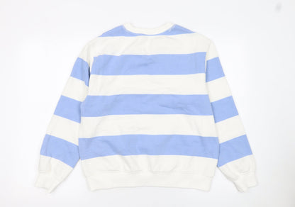 Womens UK Size 8 Marks and Spencer Blue Pullover Sweatshirt