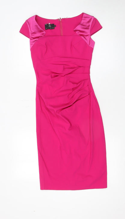 Womens UK Size 8 Hybrid Bodycon Dress