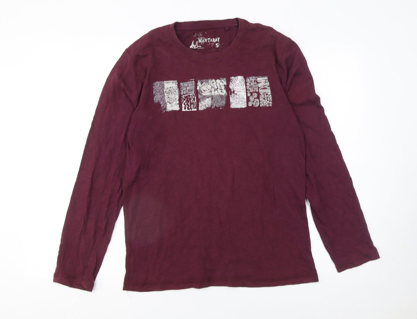 Mens UK Size S Mantaray Red  T-Shirt