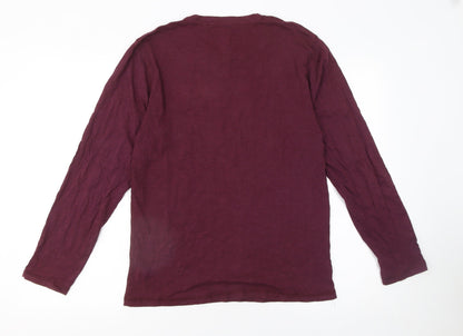 Mens UK Size S Mantaray Red  T-Shirt