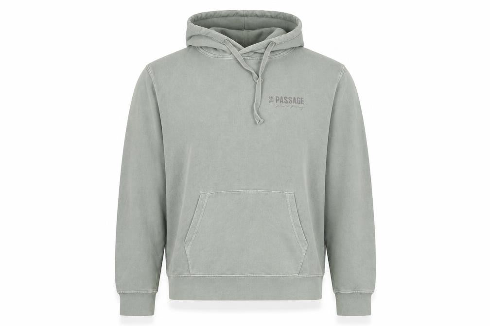Mens UK Size S T Name Green Pullover Hoodie
