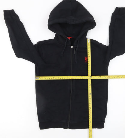 Boys UK Size 9-10 Years L.F.C. Black Full Zip Hoodie