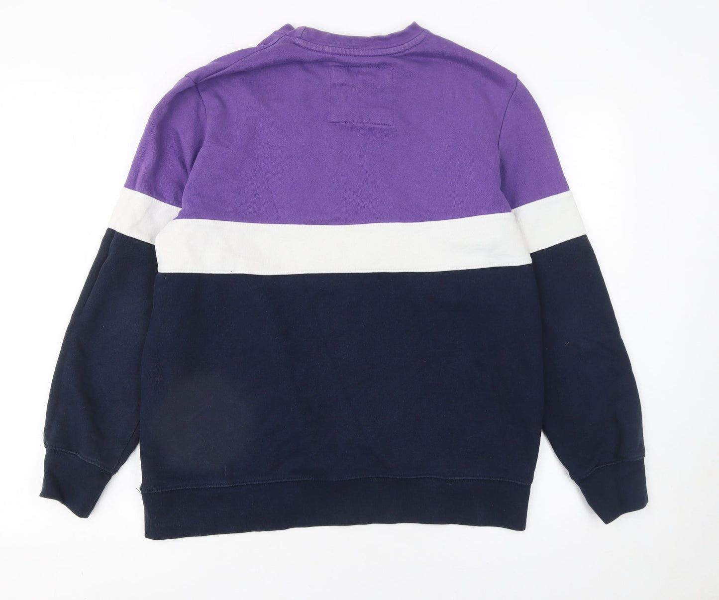Mens UK Size S Pull&Bear Multicoloured Pullover Sweatshirt
