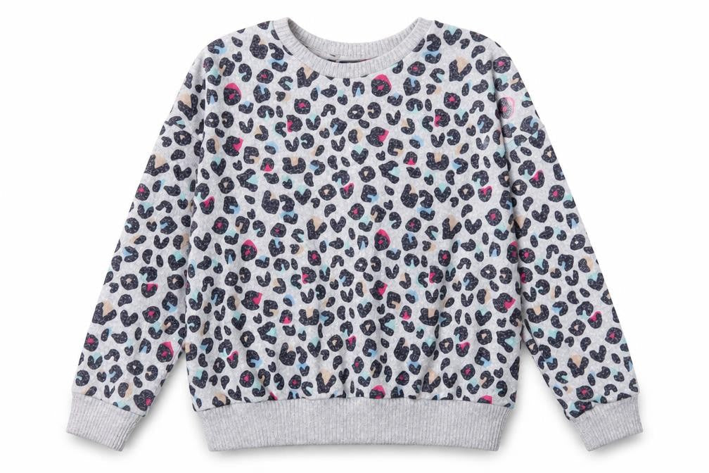 Girls UK Size 10-11 Years Marks and Spencer Grey Pullover Jumper