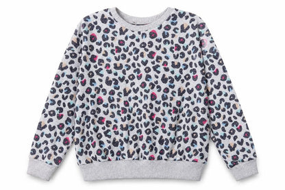Girls UK Size 10-11 Years Marks and Spencer Grey Pullover Jumper