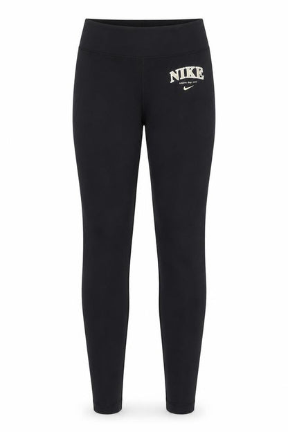 Womens UK Size S Nike  Ankle Black Leggings