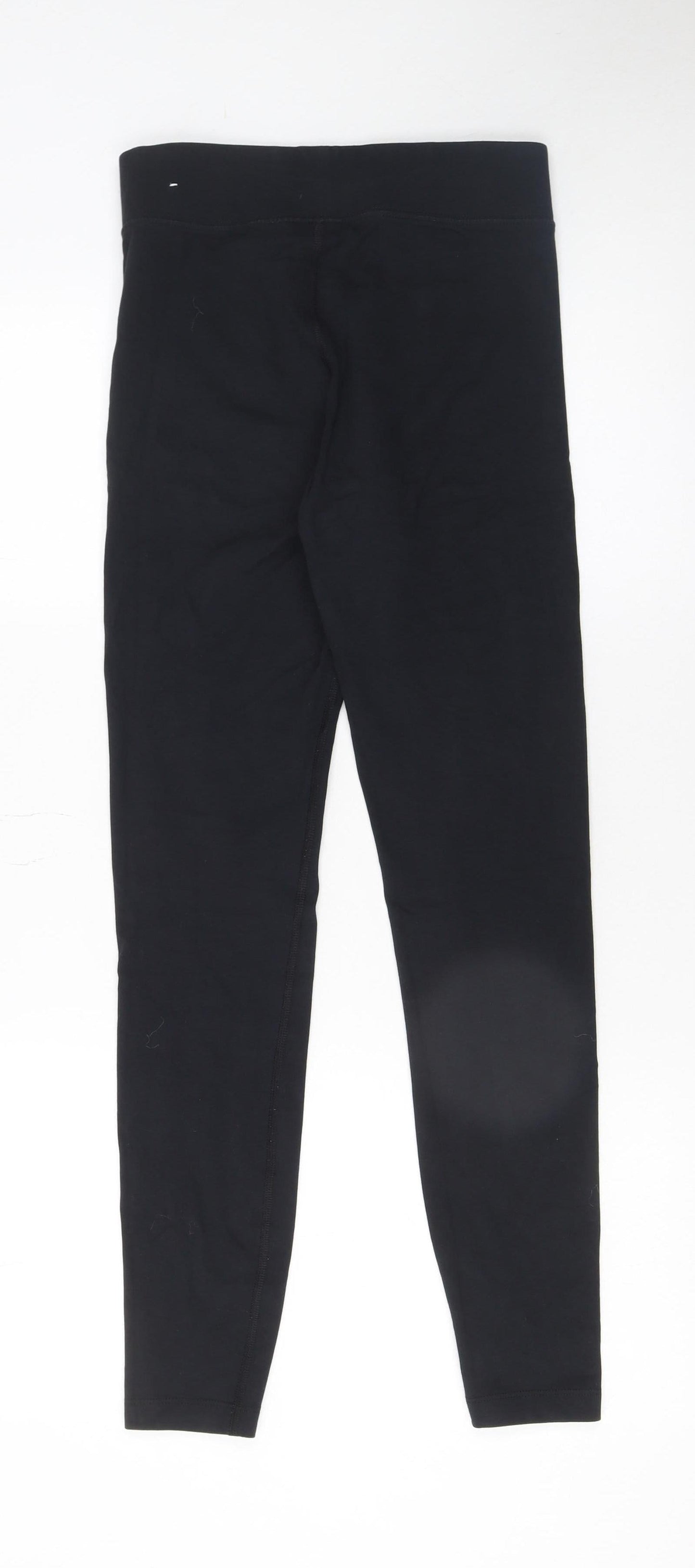 Womens UK Size S Nike  Ankle Black Leggings