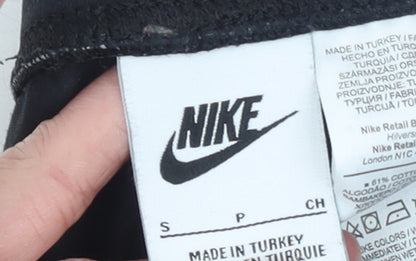 Womens UK Size S Nike  Ankle Black Leggings