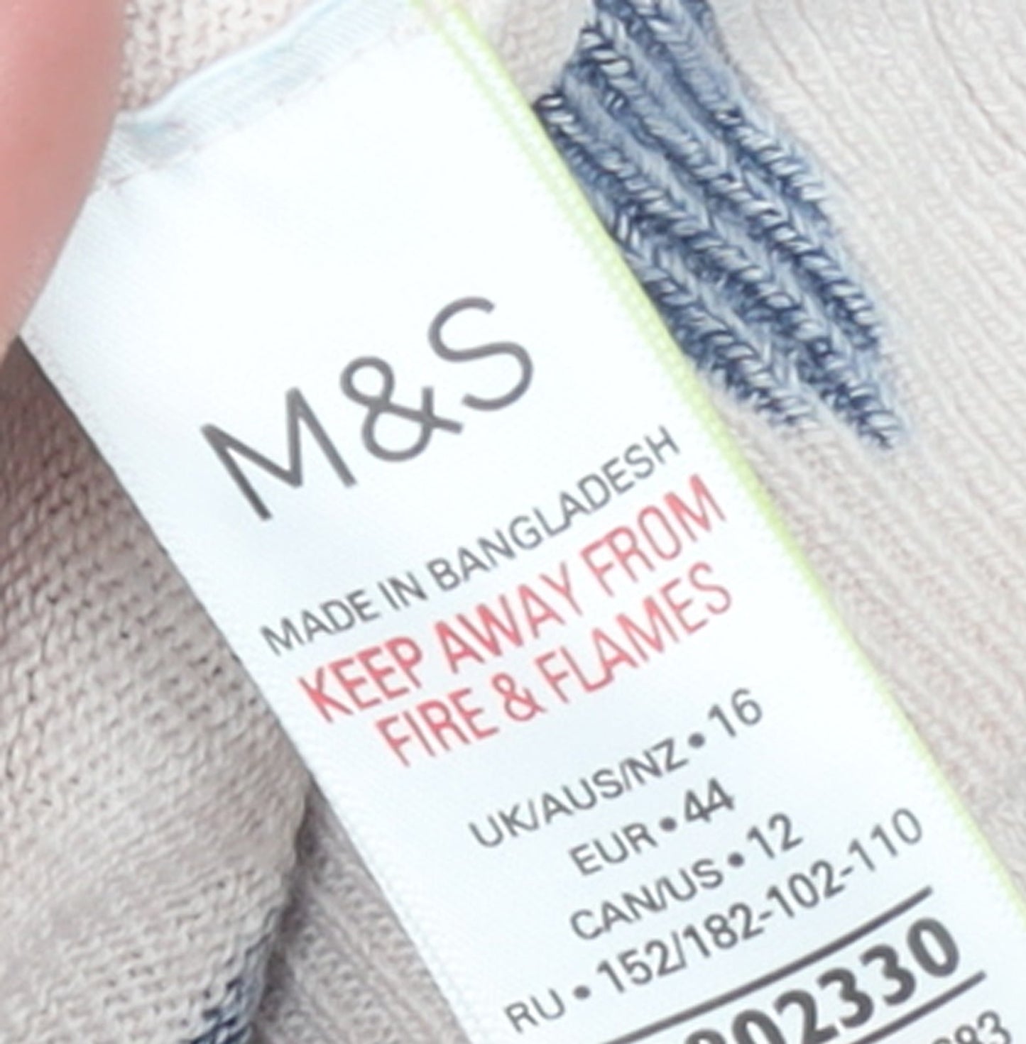 Womens UK Size 16 Marks and Spencer Beige Pullover Jumper